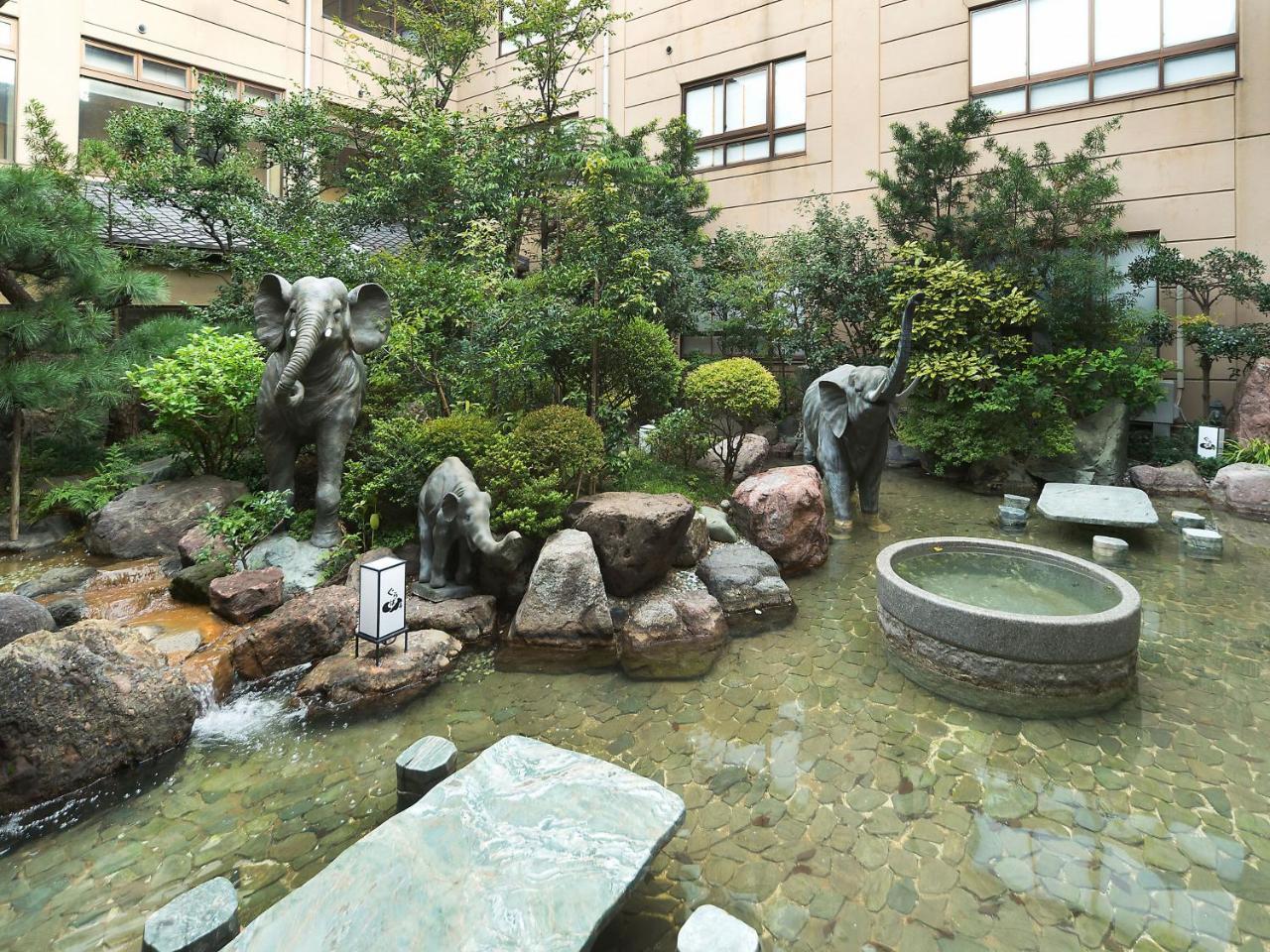 Awara Onsen Hot Spring Koubou Gurabaatei酒店 外观 照片